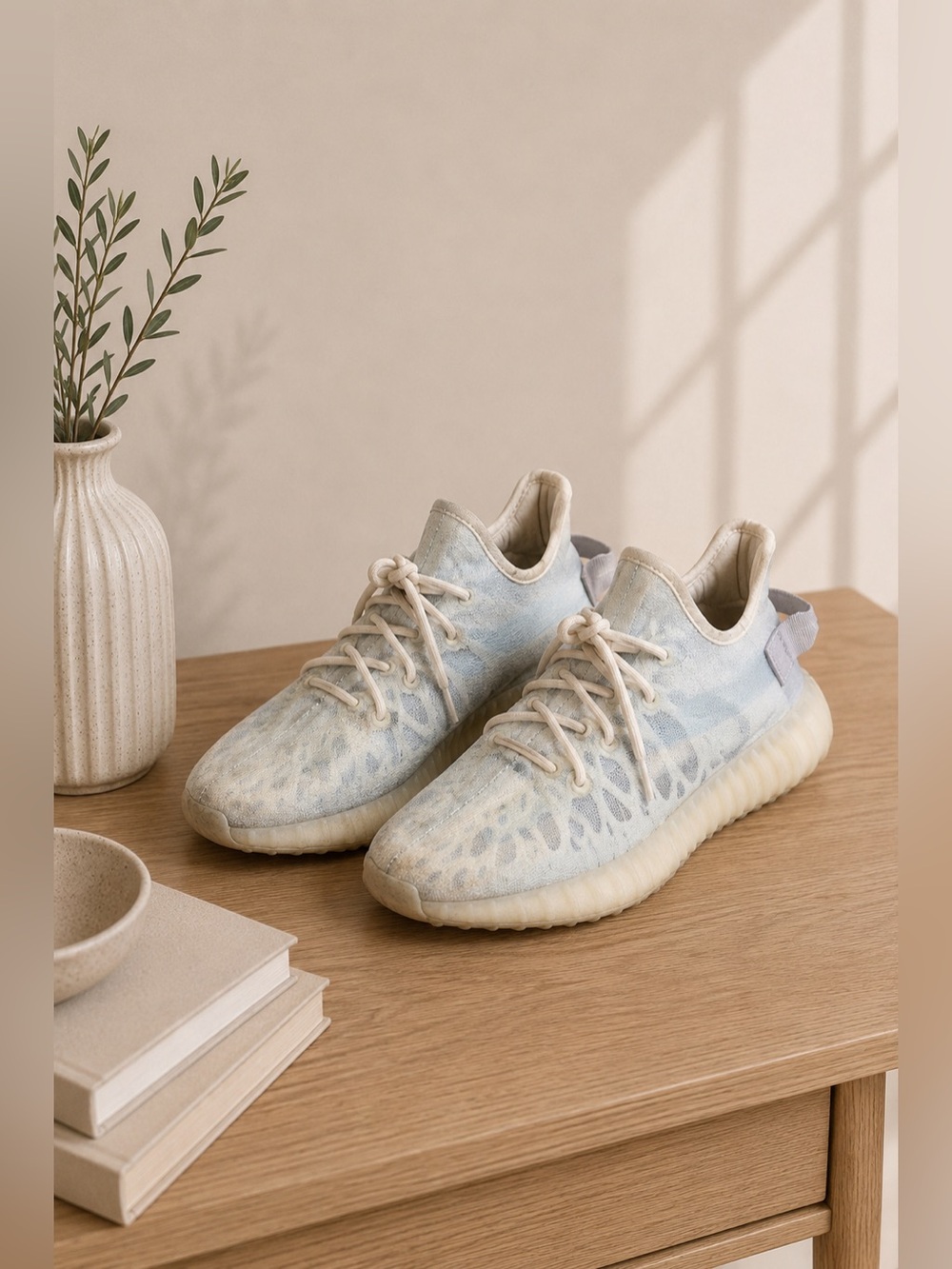 Adidas Men's Yeezy Boost 350 V2 'Mono Ice'